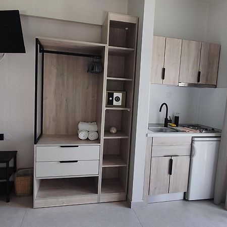 Nostos Studios Golden Beach Криси Амудия Екстериор снимка