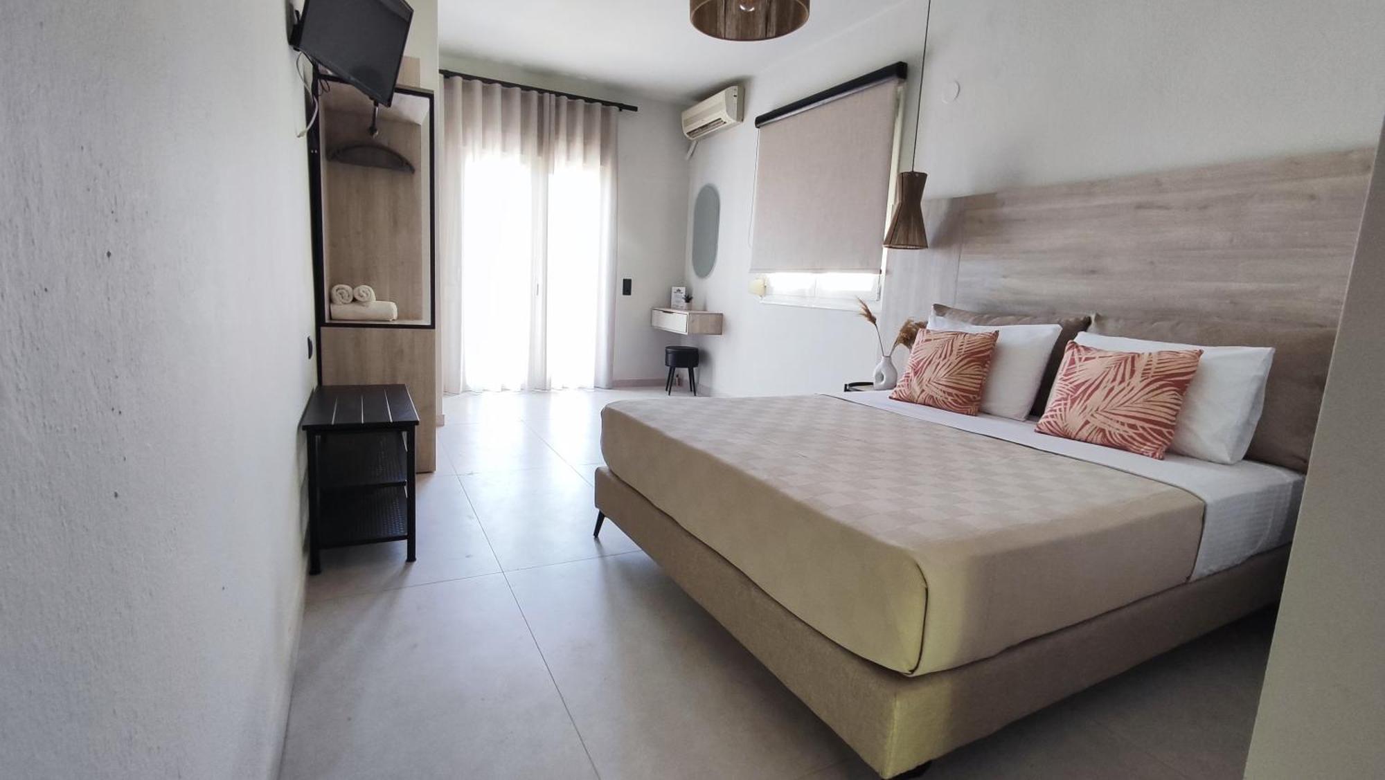 Nostos Studios Golden Beach Криси Амудия Екстериор снимка